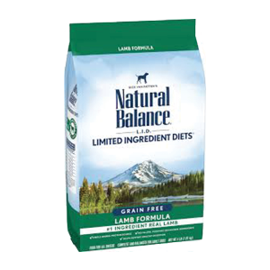 Natural Balance Grain-Free Lamb Dry Dog Food